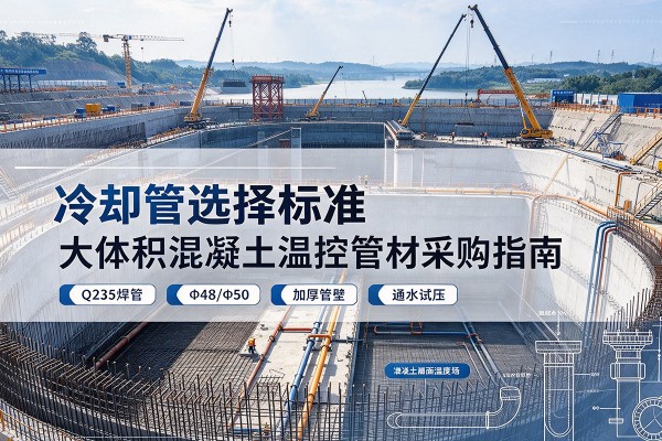 江岸冷却管选择标准