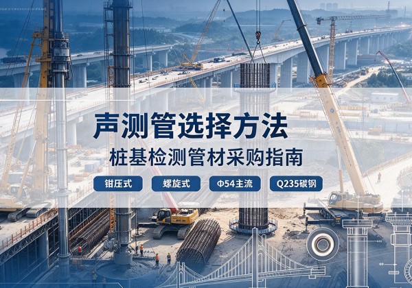 江岸声测管选型标准