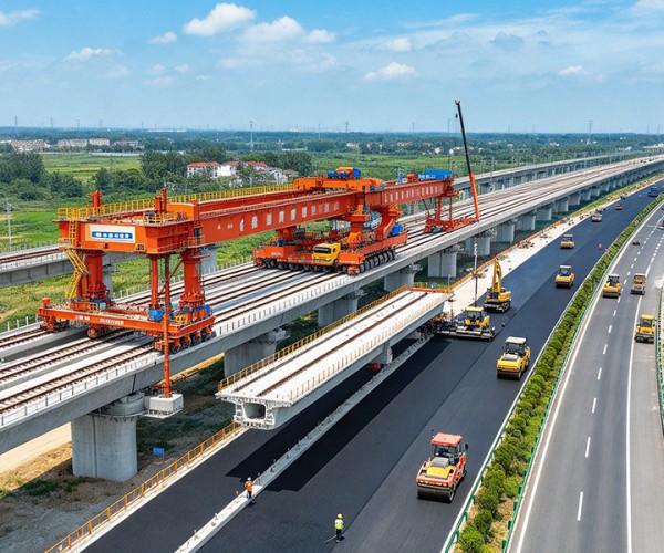 江岸公路建设